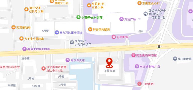 公司位置地图
